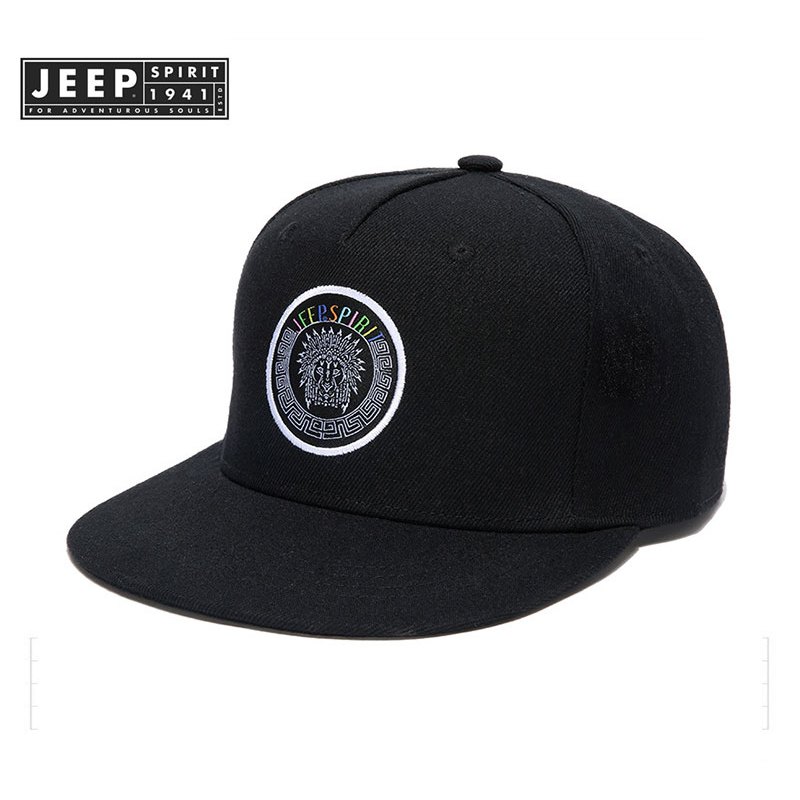 Jeep SPIRIT 1941 ESTD Mũ mỏ vịt bóng chày nam viền phẳng