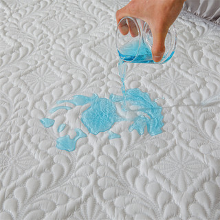 Tấm dày chống thấm nước 100% ga trải giường màu trơn thông gió Khăn trải giường có thể giặt được 3 feet / 3,5 feet / 5 feet / 6 feet