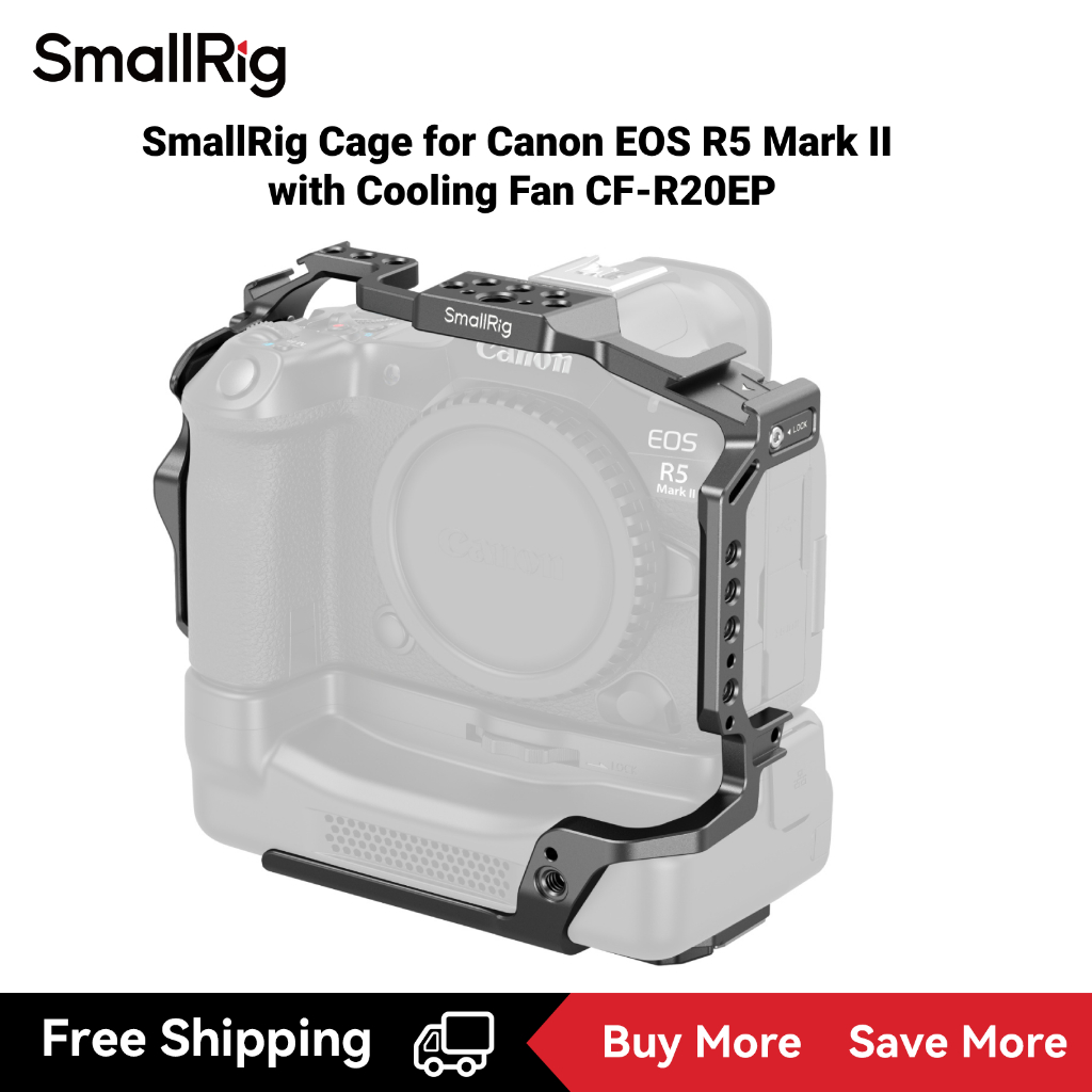 Lồng SmallRig cho Canon EOS R5 Mark II có quạt làm mát CF-R20EP #5092
