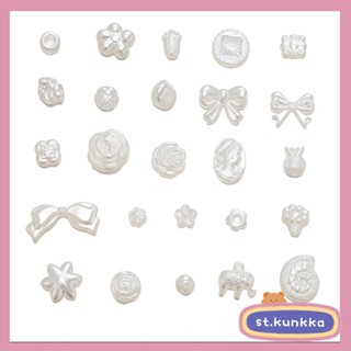 St.Kunkka Set 10 / 30 / 50   Hạt Ngọc Trai Giả Bằng abs Hạt tay ngọc trai DIY