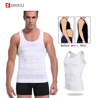 Áo Sát Nách Định Hình Cơ Thể Thon Gọn Bằng Abs Cho Nam SHOULI