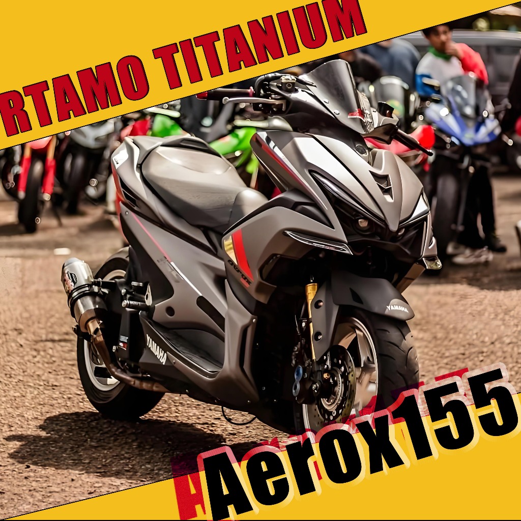 RTAMO Titanium Gr5 Aerox V1 V2 2017-2024 Year Bộ nguyên hạt Nvx Aerox Sports