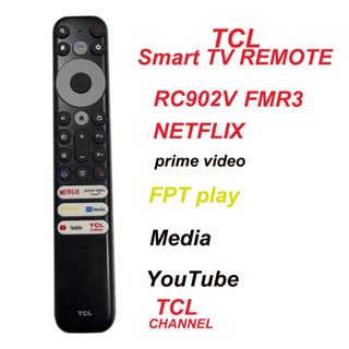  chính hãng Điều khiển TCL Smart TIVI REMOTE TV Android 4K Không có giọng nói  rc902v FMR3 