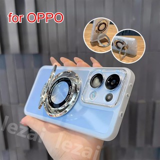 Ốp điện thoại OPPO Reno 13 Pro 13F 5G OPPO Reno 11F 12 10 11 Pro 8T 8 Z 8Z 7Z 8 5 Ốp điện thoại có giá đỡ bảo vệ Camera Vỏ bảo vệ chống sốc thẩm mỹ Đệm khí dày chống rơi
