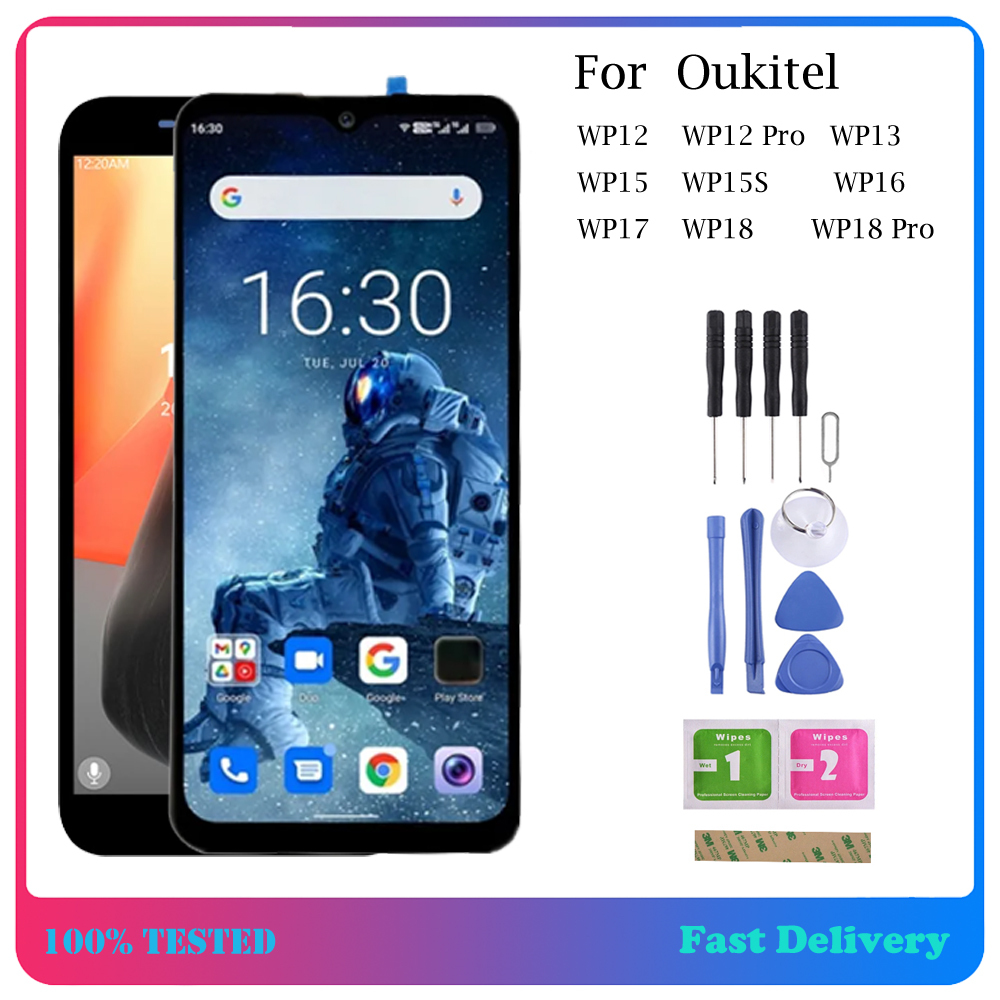 Màn hình LCD được kiểm tra cho Oukitel WP12 Pro WP13 WP15 WP15S WP16 WP17 WP18 WP18 Pro Màn hình LCD