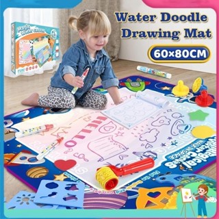 80 * 60cm Aqua Doodle Thảm Magic Vẽ Tranh Viết Thảm Lót Với 2 Bút Đồ Chơi Trẻ Em