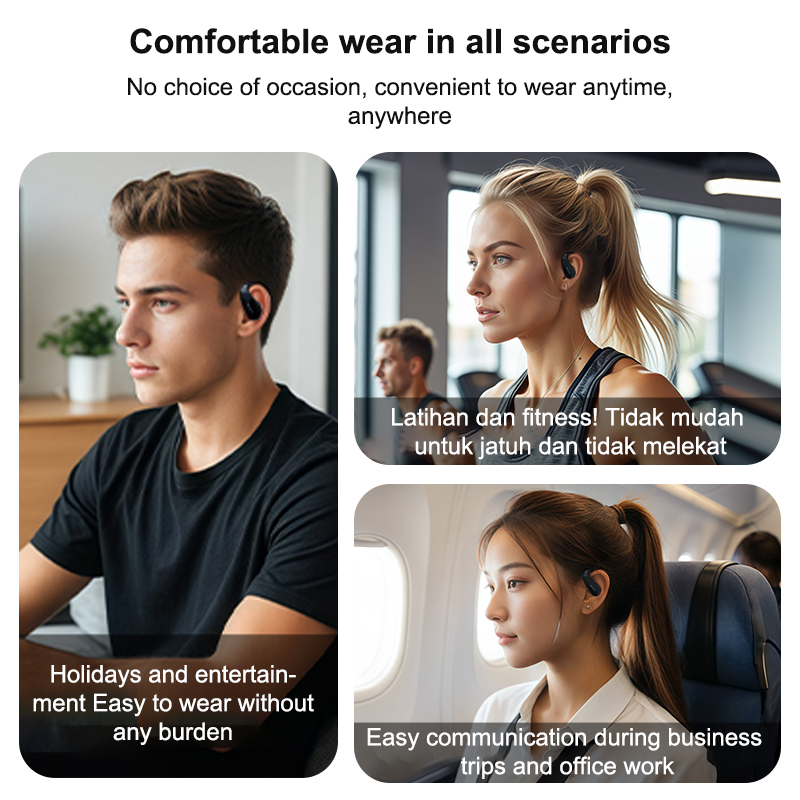 Lenovo ERAZER XF30 OWS Bluetooth 5.4 Tai nghe không dây Tai nghe âm thanh nổi 3D có Mic Hifi Music IPX6 Tai nghe thể thao chống nước | BigBuy360 - bigbuy360.vn