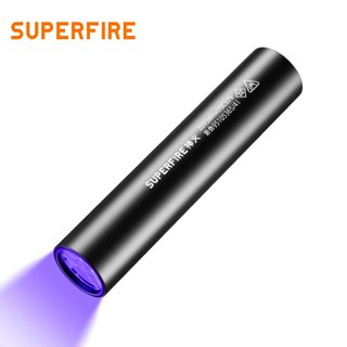 Superfire Phong Cách Mới Nhất Z07 3W Mini Tia Cực tím Đèn Pin UV Di Động 395nm Ánh Sáng Tím Cho Thú Cưng Nước Tiểu Bọ Cạp Đèn