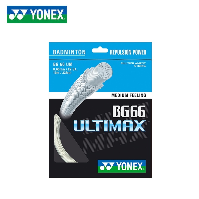 Dây cầu lông YONEX BG66 Ultimax (0.65mm) Dây đeo vợt cầu lông rèn luyện độ bền