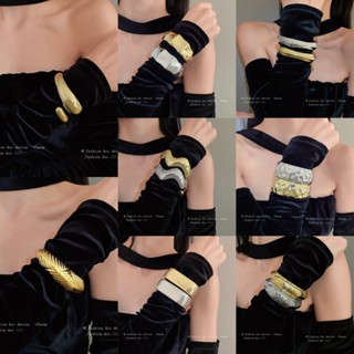 Vòng tay mở không đều mới thiết kế đơn giản vòng tay cá tính ins trang sức tay độc đáo bán buôn