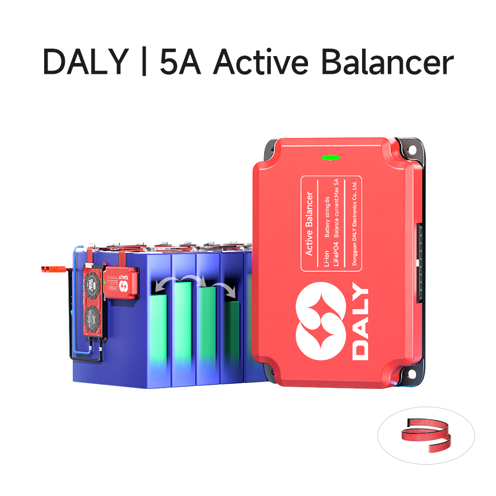 Daly 5A Active Balance Thích hợp cho 3S 4S 12V 7S 8S 24V 10S 12S 36V 13S 14S 15S 16S 48V Lifepo4 BMS