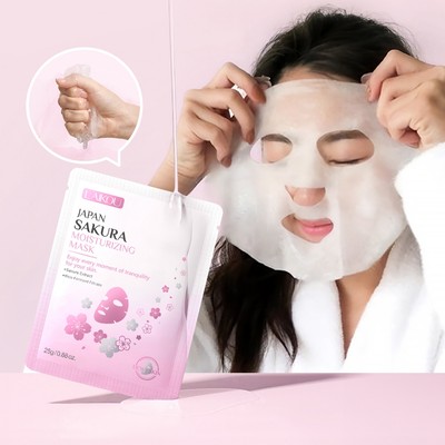 Laikou Mặt Nạ Hoa Anh Đào Dưỡng Ẩm Làm Sáng Da Se Khít Lỗ Chân Lông 25g