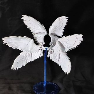 Fy FENGYU Six Wings Angel Solid Color Pure White Wings Parts (Chỉ các bộ phận cánh, không phải bộ dụng cụ)