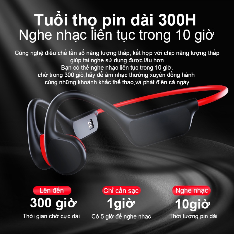 Tai nghe Bluetooth SPRISE X7 bơi dẫn truyền xương có chức năng MP3 không trong tai có âm thanh nổi vòm chống nước sâu IPX8 Bluetooth 5.3 | BigBuy360 - bigbuy360.vn