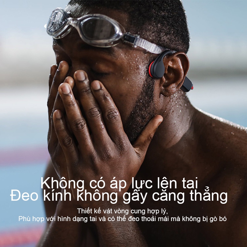 Tai nghe Bluetooth SPRISE X7 bơi dẫn truyền xương có chức năng MP3 không trong tai có âm thanh nổi vòm chống nước sâu IPX8 Bluetooth 5.3 | BigBuy360 - bigbuy360.vn