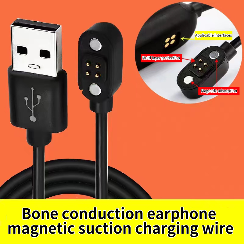 ✅ Tai nghe dẫn truyền xương POLVCDG X16 / X13 / X9 / H50 / X34 cáp sạc đặc biệt / cáp sạc USB để kết