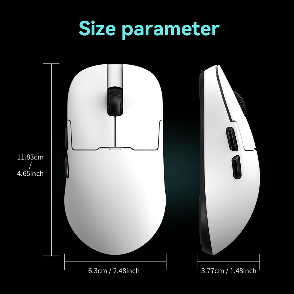 Chuột chơi game kết nối ba chế độ AJAZZ AJ159P MC PAW311 với pin 400mAh | BigBuy360 - bigbuy360.vn