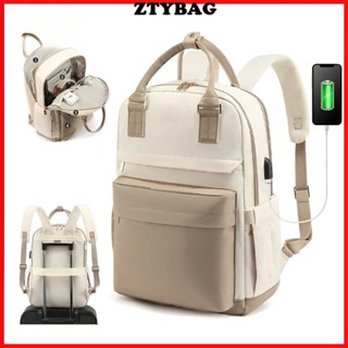 Balo thời trang hàn quốc nữ balo đựng laptop 15 6 inch cổng USB