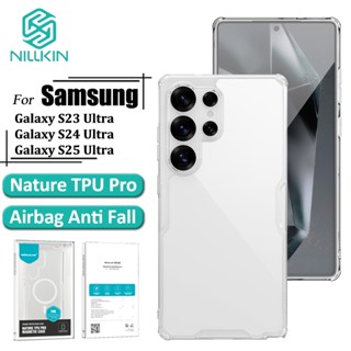 Ốp điện thoại Nillkin Nature Pro Samsung S25 Ultra S24 Ultra S23 Ultra S22 Ultra S25 Plus Ốp điện thoại TPU mềm sang trọng