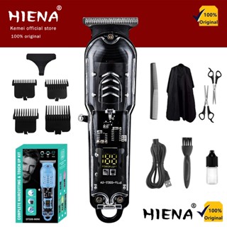 Kemei Tăng Đơ Cắt Tóc Không Dây Siêu Mạnh và Sắc,Tông Đơ Cắt Tóc Chuyên Nghiệp Chấn Viền