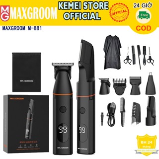 Tông đơ cạo lông MAXGROOM M-881 dao cạo lông vùng kín máy cạo râu đa năng 4 in 1 bịch dao cạo râu tông đơ cơ thể bikini cạo râu máy cạo lông mu máy cắt tóc mũi lông mũi lông máy cạo lông dao cạo lông mặt cạo lông toàn bộ tông đơ cắt tóc cắt tỉa lông mũi
