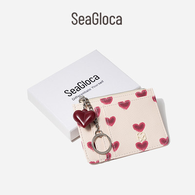 Seagloca Túi Đựng Tiền Xu Tình Yêu Treo Đồ Trang Trí Cho Người Phụ Nữ 02