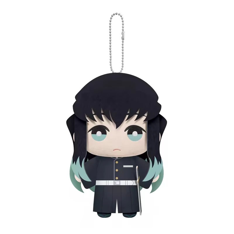 Anime Demon Slayer Muichiro Tokito Linh Vật Sang Trọng Móc Khóa Dây Xích Trẻ Em Nhồi Bông Móc Khóa Đ