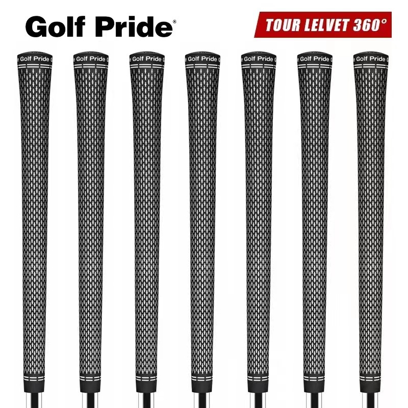 Golf Pride Golf Grips Tour Velvet 360 Cao Su Cổ Điển Trắng Sơn Sắt Gỗ Thanh Tròn Câu Lạc Bộ Golf Gri