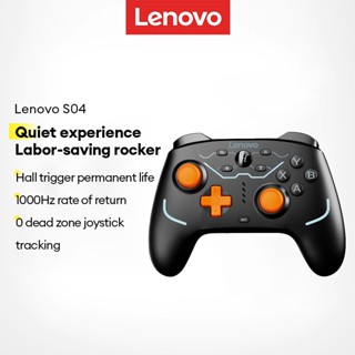  Bộ điều khiển tay cầm chơi game Lenovo S04 Hall Trigger Tiết kiệm điện Cần điều khiển Hỗ trợ PC TV NS 