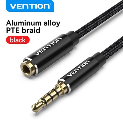 Dây cáp âm thanh Hifi Vention Cáp mở rộng âm thanh 3,5 mm nối dài đầu cắm 3.5mm cho Điện thoại - Loa  - Hàng Chính Hãng