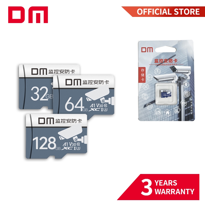 Thẻ nhớ DM Ultra micro SD microSDHC 8GB 16GB 32GB 64GB 128GB Thẻ nhớ Thẻ TF-Grey màu