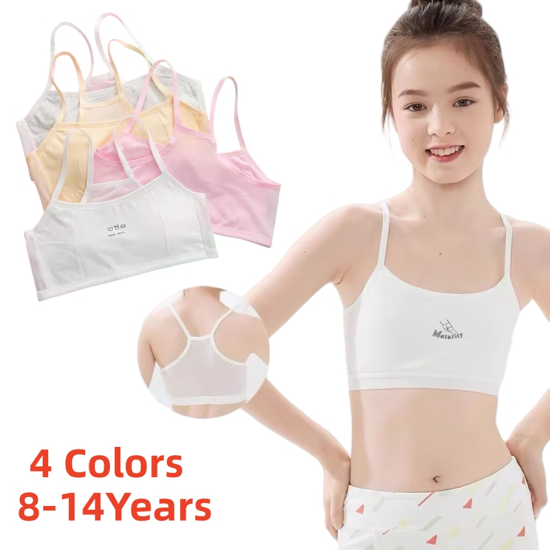 Singlet Budak Perempuan Áo Ngực Remaja Thiếu Niên Bé Gái Áo Ngực Singlet Áo Thiếu Niên Áo Ngực