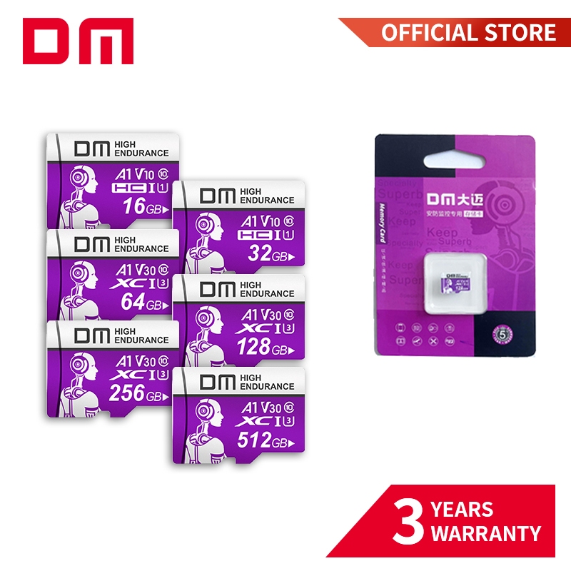 Thẻ nhớ DM Ultra micro SD microSDHC 8GB 16GB 32GB 64GB 128GB Thẻ nhớ Thẻ TF-Màu sắc đa năng