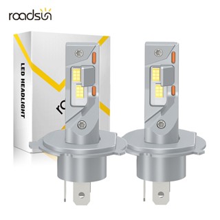 Roadsun 2 Chiếc H4 H7 9005 Bóng Đèn Pha Ô Tô Led Hi-Lo Beam H1 H11 9006 HB3 HB4 180W / Cặp 24000LM 1-Copper Tube 1: 1 Kích Thước Cắm Và Chạy 12V 6000K Trắng Siêu Sáng CSP Chips Foglamp