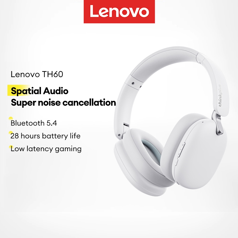 Tai nghe Bluetooth Lenovo TH60 ANC Khử tiếng ồn thông minh Chip thông minh chơi game có độ trễ thấp | BigBuy360 - bigbuy360.vn