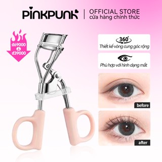 Dụng cụ bấm cong mi PinkPunk Máy làm đẹp lông mi giả di động Mỹ phẩm Lông mi phụ trợ Dụng cụ trang điểm Dụng cụ uốn mi Máy uốn mi một phần