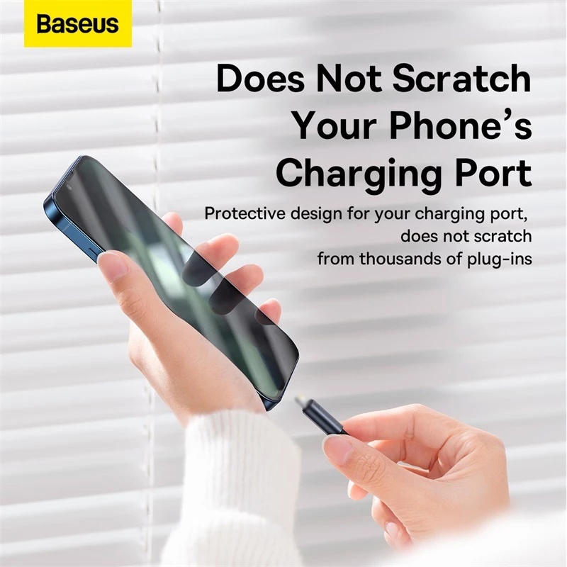 Dây cáp sạc nhanh BASEUS PD 20W USB-C thích hợp cho Phone | BigBuy360 - bigbuy360.vn