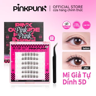Mi giả PinkPunk tự dính không cần dùng keo có thể tái sử dụng nhiều lần