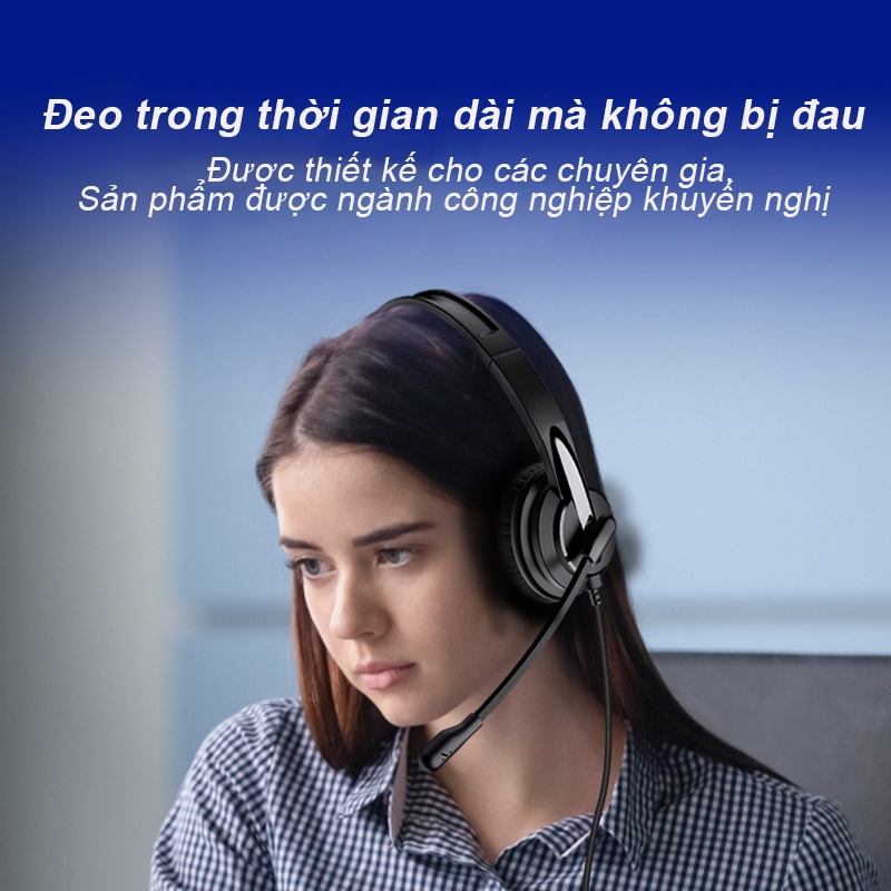 Tai nghe Bluetooth SPRISE W6208 khử tiếng ồn không dây Cuộc gọi hội nghị Xoay âm thanh nổi với băng đô / Mic có thể điều chỉnh | BigBuy360 - bigbuy360.vn