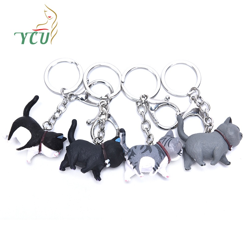 YCU Móc Khóa Hình Mèo Con Đáng Yêu