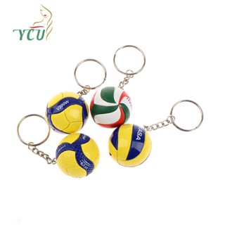 YCU * * Thời trang mới * * Móc khóa bóng chuyền Đồ trang trí Bóng chuyền kinh doanh Quà tặng Bãi biển Spo