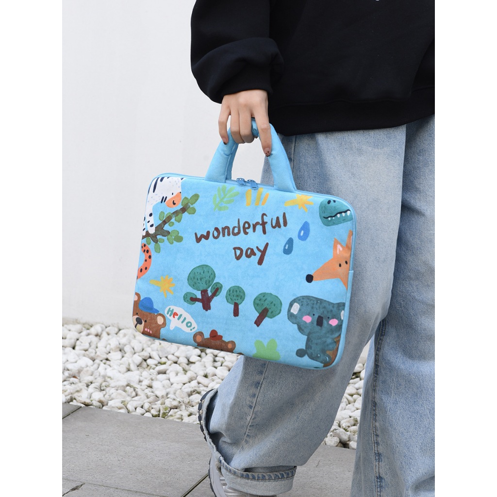 Túi đựng Laptop Graffiti mới Túi đựng Laptop 14 Inch Túi đựng máy tính bảng 11 Inch