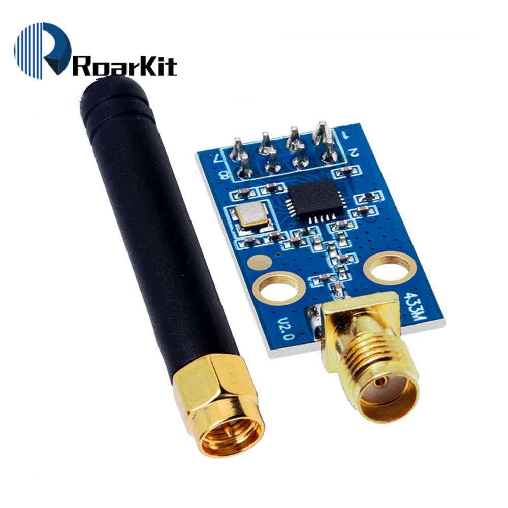 Cc1101 Mô-đun không dây có ăng-ten SMA Mô-đun thu phát không dây Ăng-ten truyền động đường dài cho A