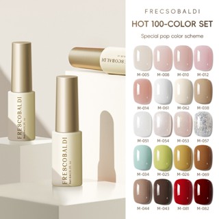 Sơn móng tay gel FRESCOBALDI Gel sơn móng Phong cách đa năng đơn giản Lâu dài hợp thời trang cao cấp và mát mẻ độ bão hòa cao lấp lánh Quà tặng san bằng mắt mèo dành cho nữ và nghệ thuật làm móng màu nude Gel DIY tại nhà