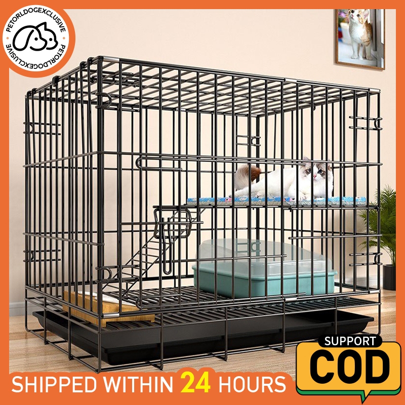 ⭐Chuồng Nuôi Mèo⭐Chuồng Mèo 2 Tầng Lồng Chim Bồ Câu Chuồng Thỏ Lồng Nuôi Chó Mèo Gấp Gọn Mẫu Mới Sơn