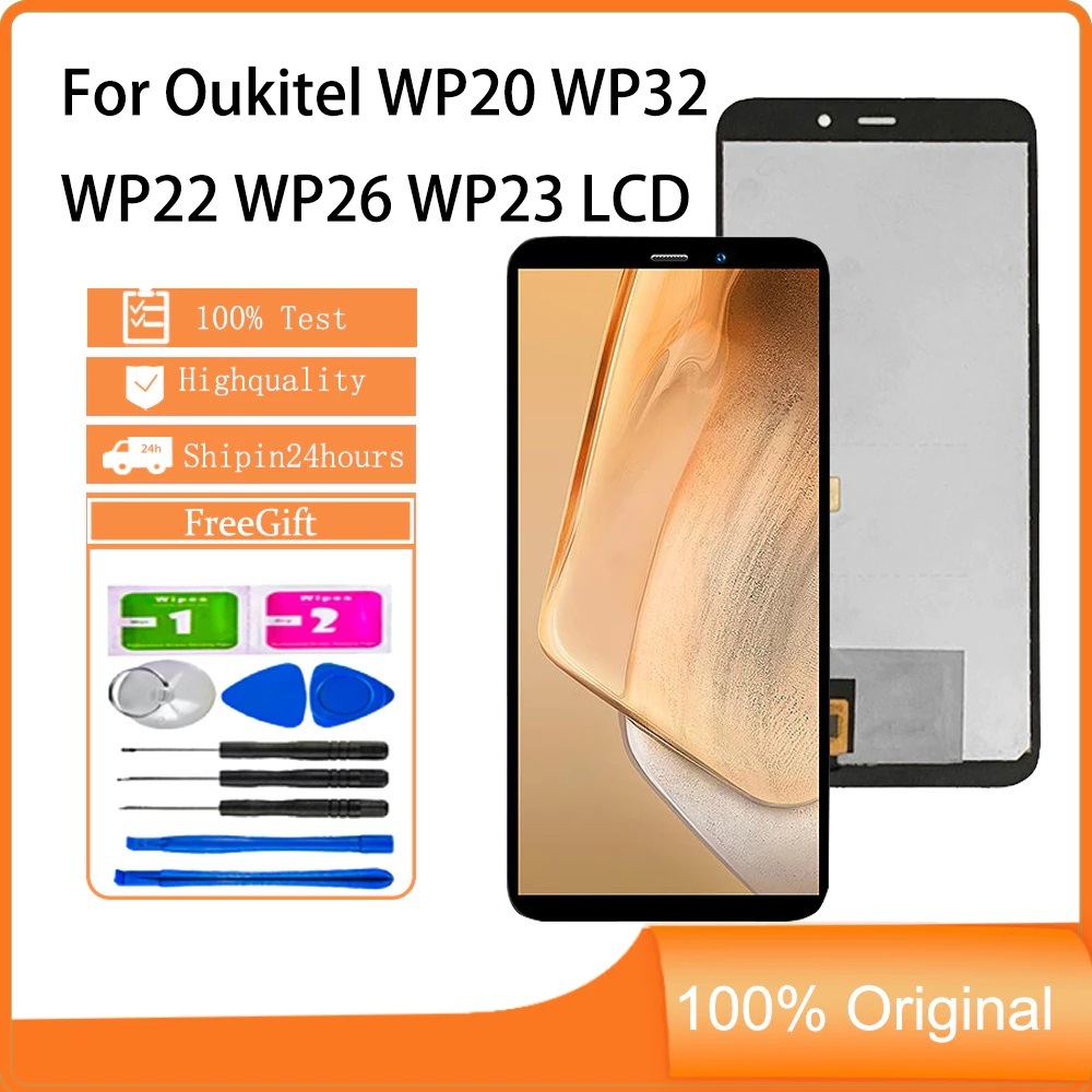 Chính hãng Oukitel WP20 WP32 WP22 WP26 WP23 WP28 WP30 WP30 Pro WP36 WP33 Màn hình LCD Thay thế màn h