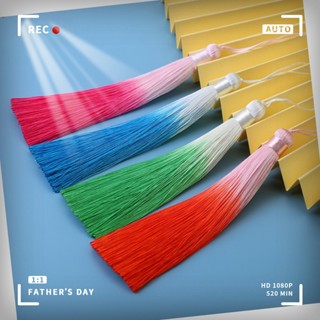 10cm DIY Trang Trí Polyester Lụa Tua Rua Cotton Tua Rua Viền Cho May Rèm Phụ Kiện