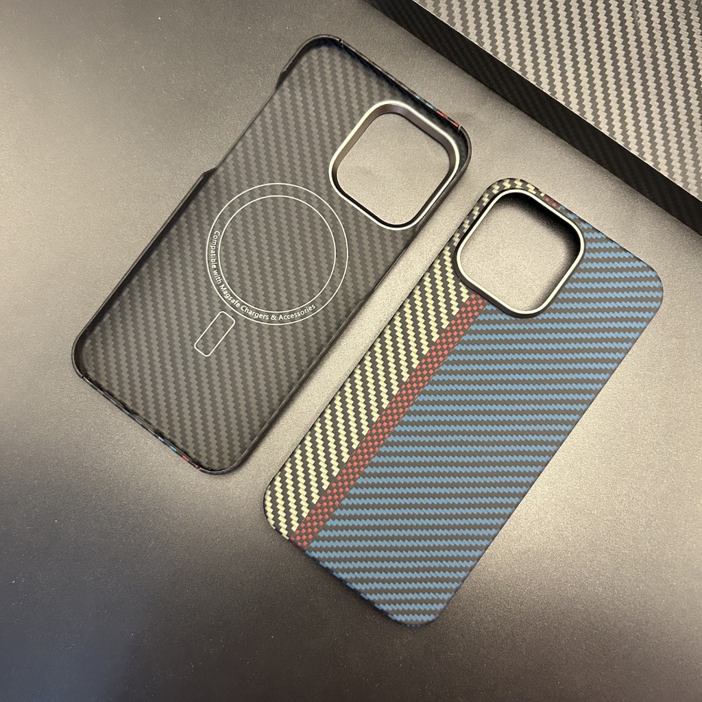 Dành Cho Iphone13promax Kevlar Vỏ Điện Thoại Nam Châm iphone13pro Sợi carbon Trường Hợp 13