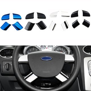  Khung Inox Trang Trí Vô Lăng Xe Hơi Ford Focus 2 MK2 2005-2011 
