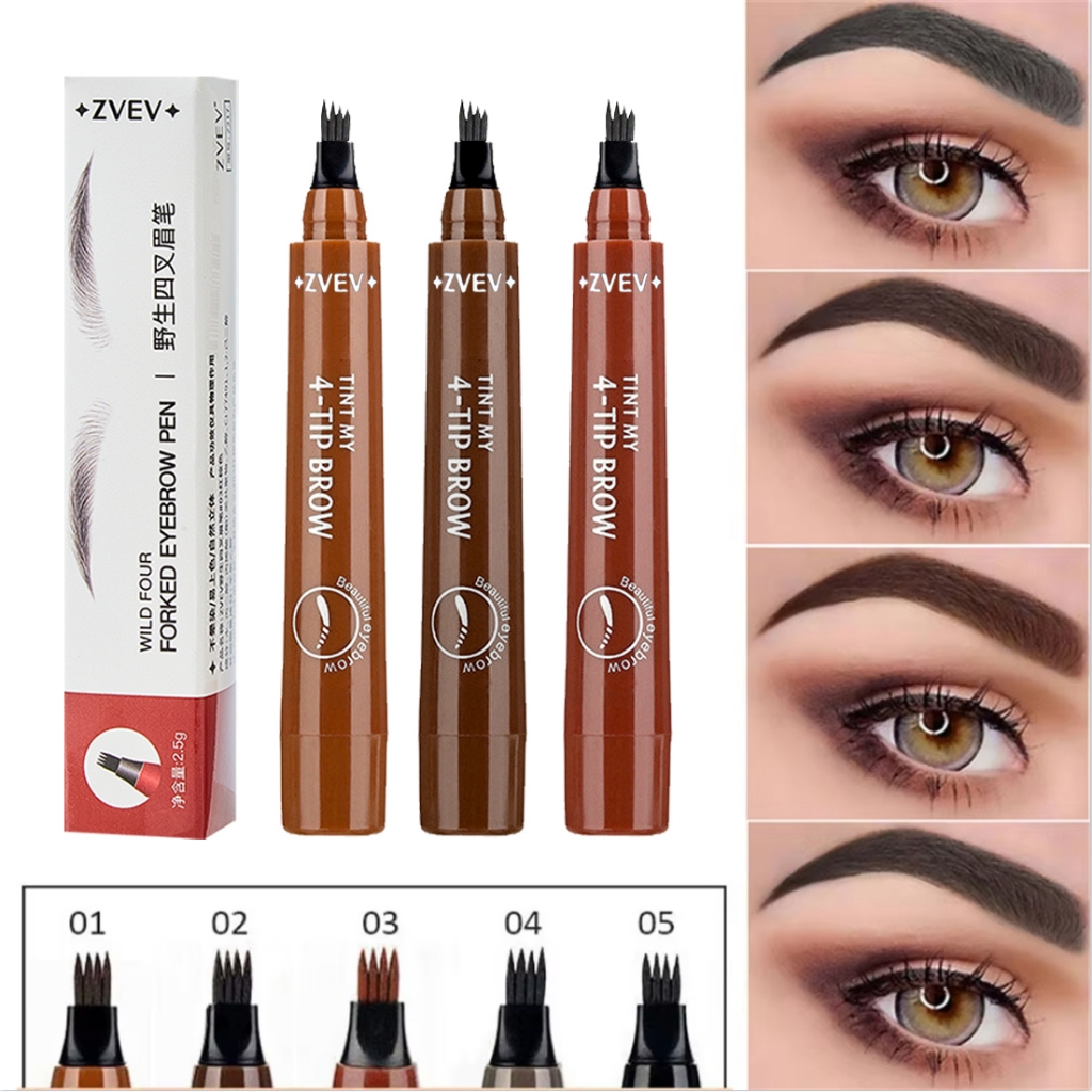 Bút Chì Kẻ Lông Mày Dạng Lỏng 5 Màu Sắc Tự Nhiên Tùy Chọn Chống Thấm Nước Lâu Trôi | BigBuy360 - bigbuy360.vn